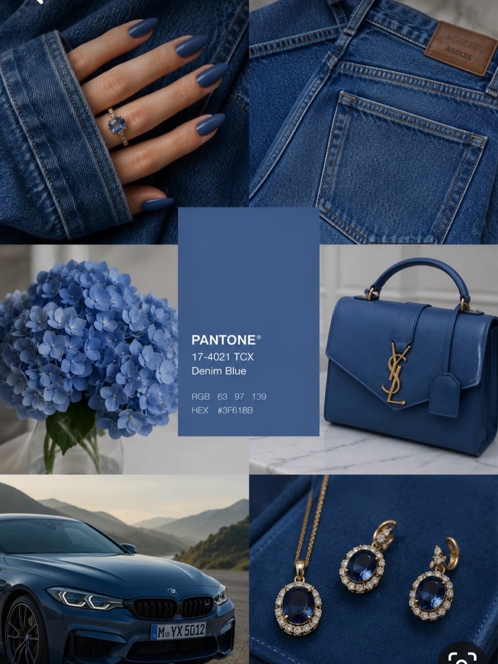Denim Blue for your home or closet